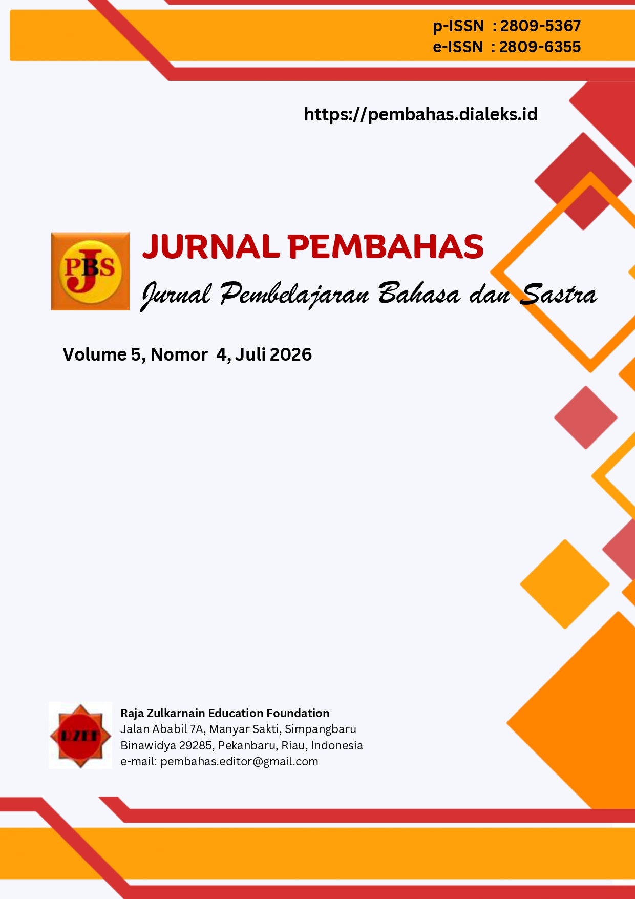 					View Vol. 5 No. 4 (2026): Juli 2026 | inprogress
				